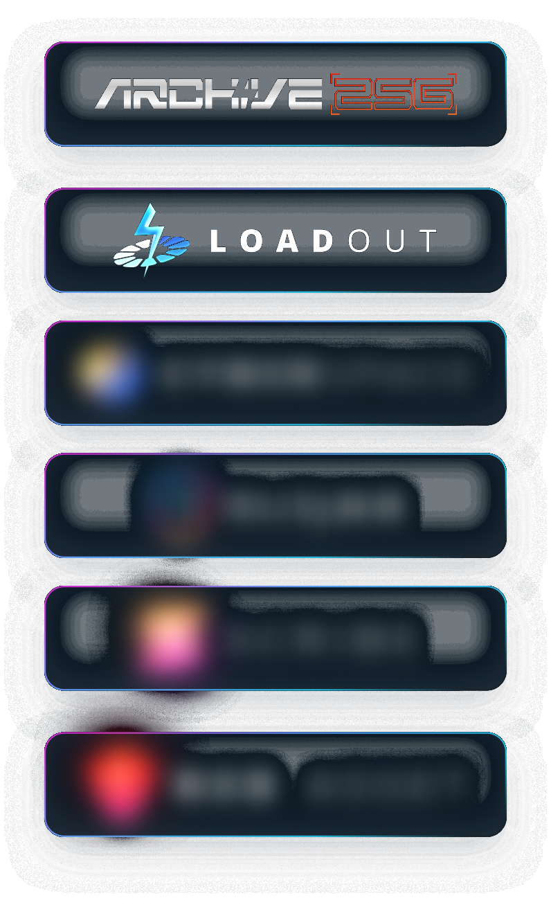 AJAEQ products: Archive 256, Loadout, and four more launching soon